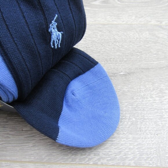 Polo Ralph Lauren Soft Touch Rib Dress Socks Men's Size 6-12.5 (3 PAIRS) NEW - Picture 10 of 13